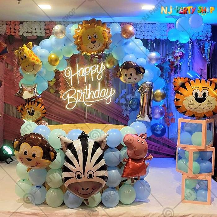 Party Propz 1st Birthday Decorations Kit For Baby Boy - Kids Birthday  Decoration, Pack Of 60 Price in India - Buy Party Propz 1st Birthday  Decorations Kit For Baby Boy - Kids