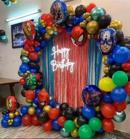 Avengers Theme Birthday Decorations in Goa