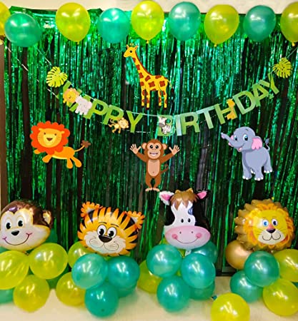 Jungle Theme Birthday Decorations in Goa