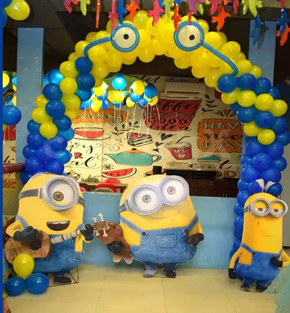 Minions Theme Birthday Decorations in Goa